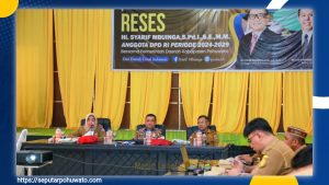 Suharsi Igirisa Harap Syarif Mbuinga Bawa Aspirasi Pembangun Kantor Bupati dan WPR ke Senayan