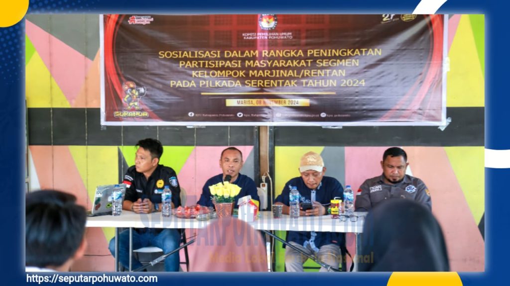 Libatkan Kelompok Marjinal, KPU Pohuwato Serukan Tolak Politik Uang