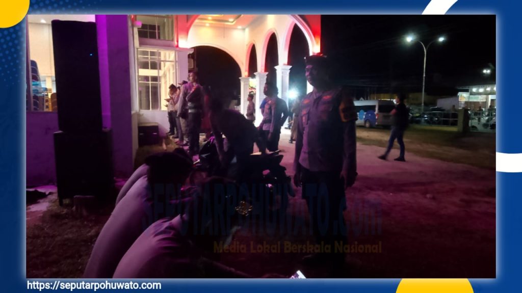 127 Personel Polres Pohuwato Kawal Ketat Debat Kedua Pilbup 2024
