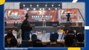 Debat Kedua Pilkada Pohuwato, Firman Ikhwan Serukan Perdamaian