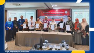 Perkuat UHC, Pemprov Gorontalo dan Kabupaten/Kota Teken Kerjasama Pembiayaan Jaminan Kesehatan