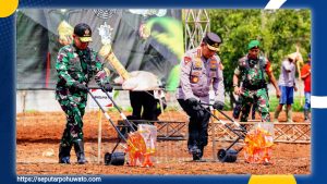 Dukung Program Presiden, Kapolri dan Panglima TNI Optimalkan Ketahanan Pangan