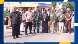 Dikawal Ketat TNI-Polri, KPU Pohuwato Mulai Kirim Logistik ke 13 Kecamatan