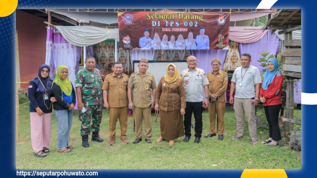 Jelang Pilkada Serentak, Wabup Suharsi Igirisa Tinjau Kesiapan TPS di Popayato Serumpun