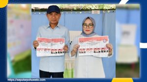 Coblos di TPS 002 Sipatana, Saipul Mbuinga Harap Pilkada Pohuwato Aman dan Lancar