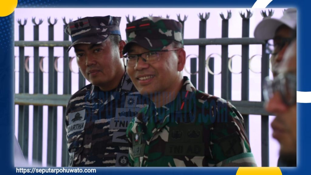 Monitoring Langsung, Danrem 133/NW Jamin Keamanan Logistik Pemilu di Gorontalo