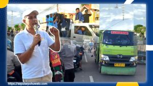 Simpatisan ‘SIAP’ Penuhi Jalanan Marisa, Hamdi: Kegembiraan Ini Milik Seluruh Warga Pohuwato