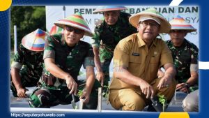 Ketahanan Pangan Lokal, Korem 133 dan BI Tanam Cabai Bersama Kelompok Tani