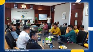 Bahas Revisi RTRW, Bupati Pohuwato dan Rombongan Kunjungi Kementerian ATR/BPN