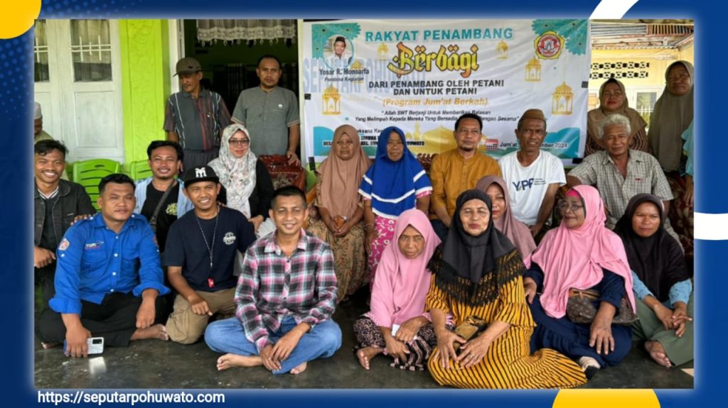 Dukung Swasembada Pangan, Rakyat Penambang Bantu Masyarakat Petani Secara Swadaya dan Berkelanjutan di Pohuwato