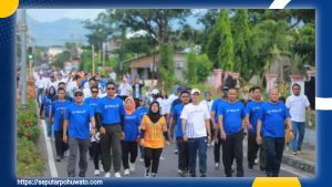 Pererat Kebersamaan, BRI Marisa Gelar Zumba dan Games di HUT ke-129