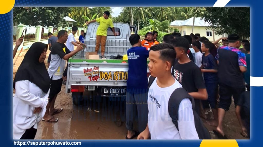 Libatkan UKM Lokal, Baznas Pohuwato Kembali Salurkan 1500 Makanan Siap Saji untuk Bantu Korban Banjir