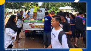 Libatkan UKM Lokal, Baznas Pohuwato Kembali Salurkan 1500 Makanan Siap Saji untuk Bantu Korban Banjir