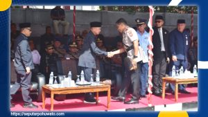 Hadiri Pelantikan Bintara Polri 2024 di SPN Gorontalo, Bupati Saipul Apresiasi Dedikasi Polri