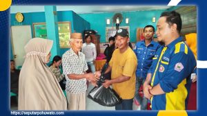 Kolaborasi Penambang dan Karang Taruna Pohuwato Beri Manfaat bagi Warga Lingkar Tambang
