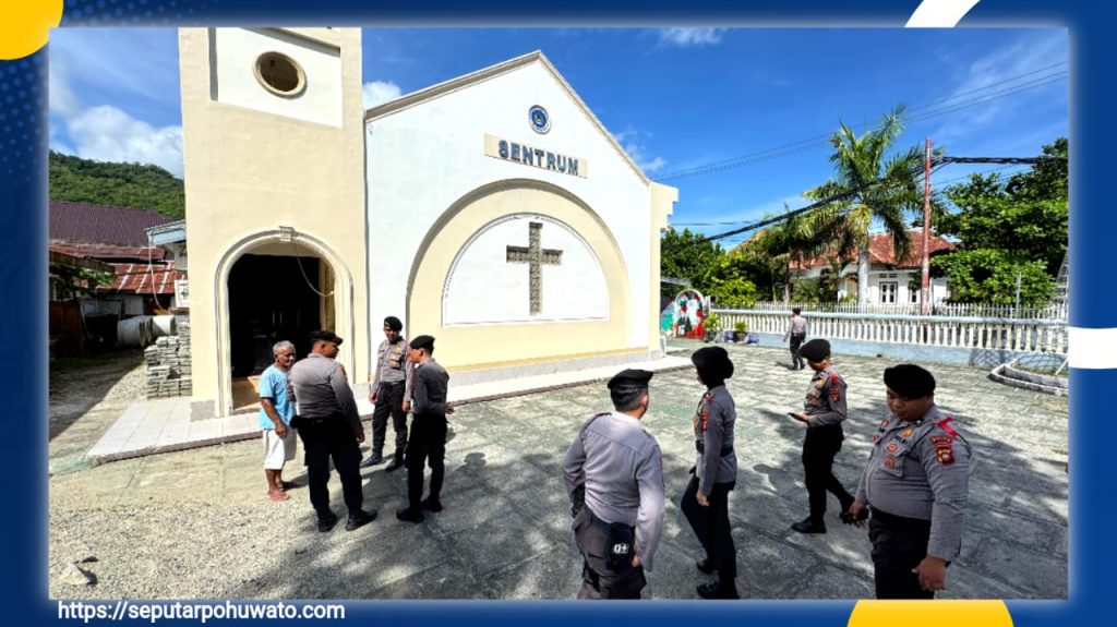 Jelang Natal dan Tahun Baru, Polda Gorontalo Gelar Operasi Lilin Otanaha untuk Amankan Gereja