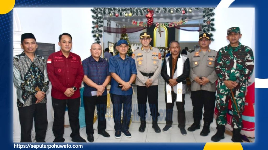 Pastikan Ibadah Natal Aman, Bupati Pohuwato Bersama Forkopimda Tinjau Sejumlah Gereja di Tiga Kecamatan