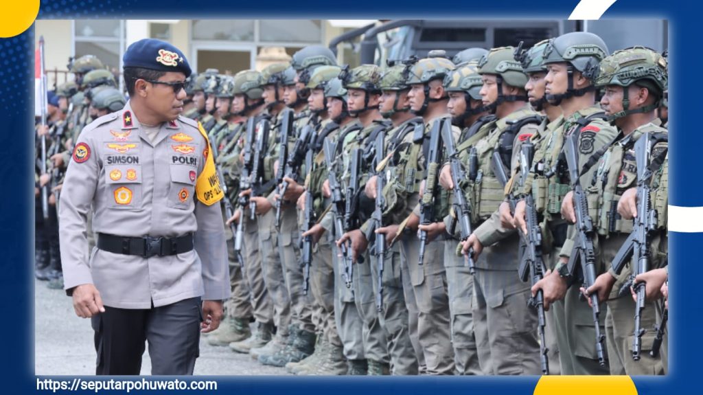 Misi Personel Brimob Gorontalo di Papua Selesai, Wakapolda Brigjen Simson Zet Ringu: Kalian Pahlawan di Medan Tugas