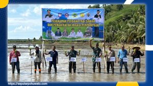 Awali 2025, Pohuwato Genjot Swasembada Pangan Lewat Pemanfaatan Irigasi Perpompaan
