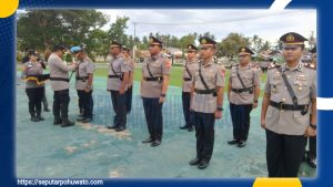 Sertijab Polres Pohuwato, Dari Kabag Ops hingga Kasat Reskrim Berganti
