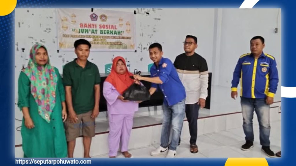 Jumat Berkah, Penyaluran Bantuan Rakyat Penambang di Pohuwato Berlanjut