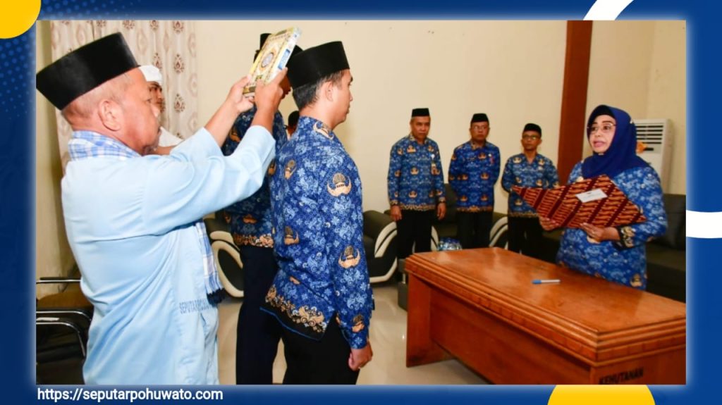 Dua ASN Lulusan STTD Resmi Bertugas di Pohuwato, Wabup Suharsi: Harus Profesional dan Loyal
