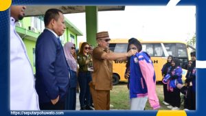 168 Mahasiswa Unipo Laksanakan KKN di Taluditi, Bupati Saipul Harap Berkontribusi Aktif