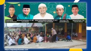 Halal Bihalal di Desa Bulangita, Camat Marisa Minta Aparatur Pemerintah Kompak