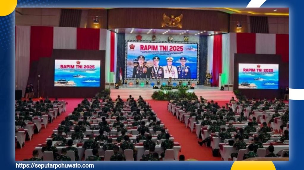 Brigjen TNI Hari Pahlawantoro Ikuti Rapim TNI-Polri 2025, Bahas Strategi Keamanan Nasional