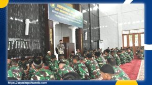 Korem 133/NW Gelar Peringatan Isra Mi’raj, Kasrem: Momentum Perkuat Mentalitas Tangguh