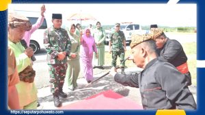 Disambut Adat Mopotilolo, Pangdam XIII/Merdeka Lakukan Kunjungan Perdana ke Gorontalo