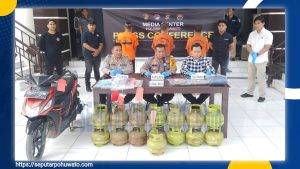 Polres Pohuwato Ungkap Kasus Pencurian 15 Tabung Gas di Duhiada’a, Ini Motifnya