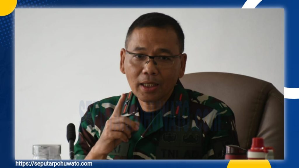 Bahas Pemenuhan Gizi, Danrem 133/NW Terima Kunjungan Badan Gizi Nasional