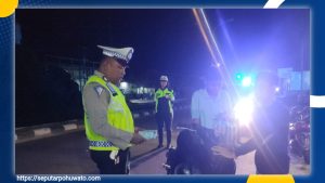 Gencarkan Ops Keselamatan Otanaha 2025, 56 Pengendara Motor di Pohuwato Kena Razia