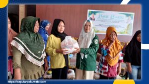 Jelang Ramadan, Dinas Pangan Pohuwato Santuni 50 Kaum Duafa dalam Halal Bihalal