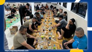 Setiap Hari di Bulan Ramadhan, Polres Pohuwato Sediakan Takjil dan Makan Gratis