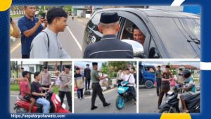 Bagikan Takjil hingga Shalat Bersama Cara Polres Pohuwato Ajak Insan Pers dan Masyarakat Dekat dengan Polri