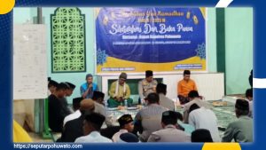 Gelar Buka Puasa Bersama, Kapolres Winarno Berbagi Kebahagiaan dengan Warga Sipayo