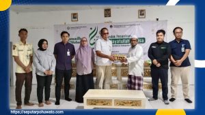 Bawa Berkah Ramadan, BPJS Ketenagakerjaan Pohuwato Santuni 46 Santri Pesantren Hidayatullah