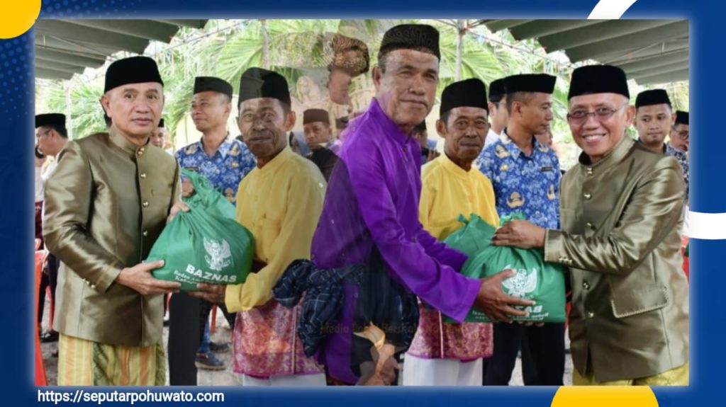 Pemkab Pohuwato dan Baznas Salurkan 1.408 Paket Ramadan untuk Kaum Duafa