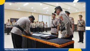 Irjen Pol Raden Eko Wahyu Prasetyo Pimpin Sertijab di Polda Gorontalo, AKBP Busroni Resmi Jabat Kapolres Pohuwato Baru
