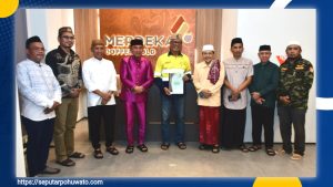 Bupati Saipul Mbuinga Ajak Pani Gold Project Berkontribusi dalam Zakat Mal