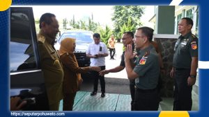 Danrem 133/Nani Wartabone Terima Kunjungan Gubernur Gorontalo, Bahas Keamanan dan Pembangunan