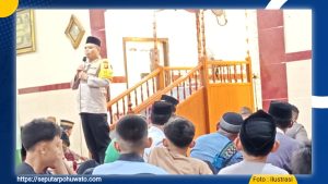 Amar Ma’ruf Nahi Mungkar, Kapolres AKBP Busroni Ajak Warga Bersama Cegah Kejahatan