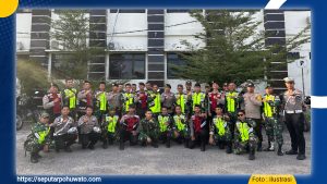 Jelang Mudik Lebaran, Kodim 1313 dan Polres Perketat Keamanan di Pohuwato