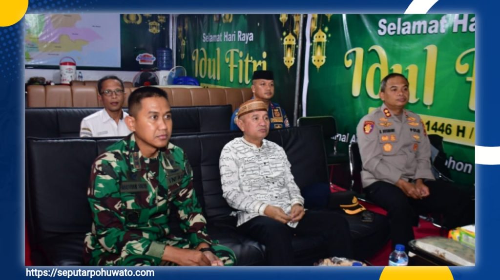 Jelang Lebaran, Bupati Saipul Mbuinga dan Forkopimda Pantau Keamanan Malam Takbiran via Vicon