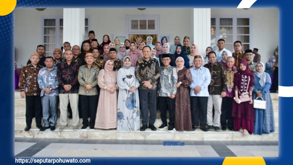 Suasana Lebaran, Bupati dan Wabup Pohuwato Pererat Hubungan dengan Pemerintah Provinsi Gorontalo