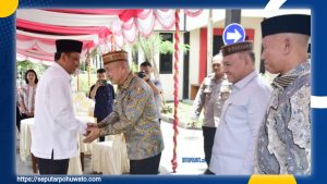 Kunjungan Bupati Saipul Mbuinga dan Wabup Iwan Adam ke Polda Gorontalo, Dukung Kepemimpinan Kapolda Baru