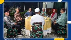 Silaturahmi Hangat! Bupati dan Wabup Pohuwato Hadiri Open House Korem 133 NW Bersama Gubernur Gorontalo