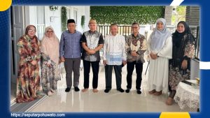 Silaturahmi Idulfitri, Bupati Pohuwato dan UMGO Diskusikan Pembangunan SDM